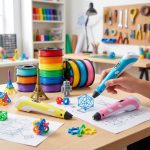 قلم طراحی سه بعدی ناب سل مدل 3D open به همراه فیلامنت