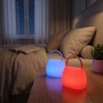 چراغ خواب سیلیکونی طرح قفل