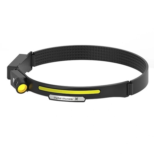 چراغ پیشانی هدلایت هدبندی نور 270 درجه مدل digital thundar x